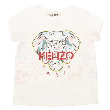 Playera KENZO blanca para niños